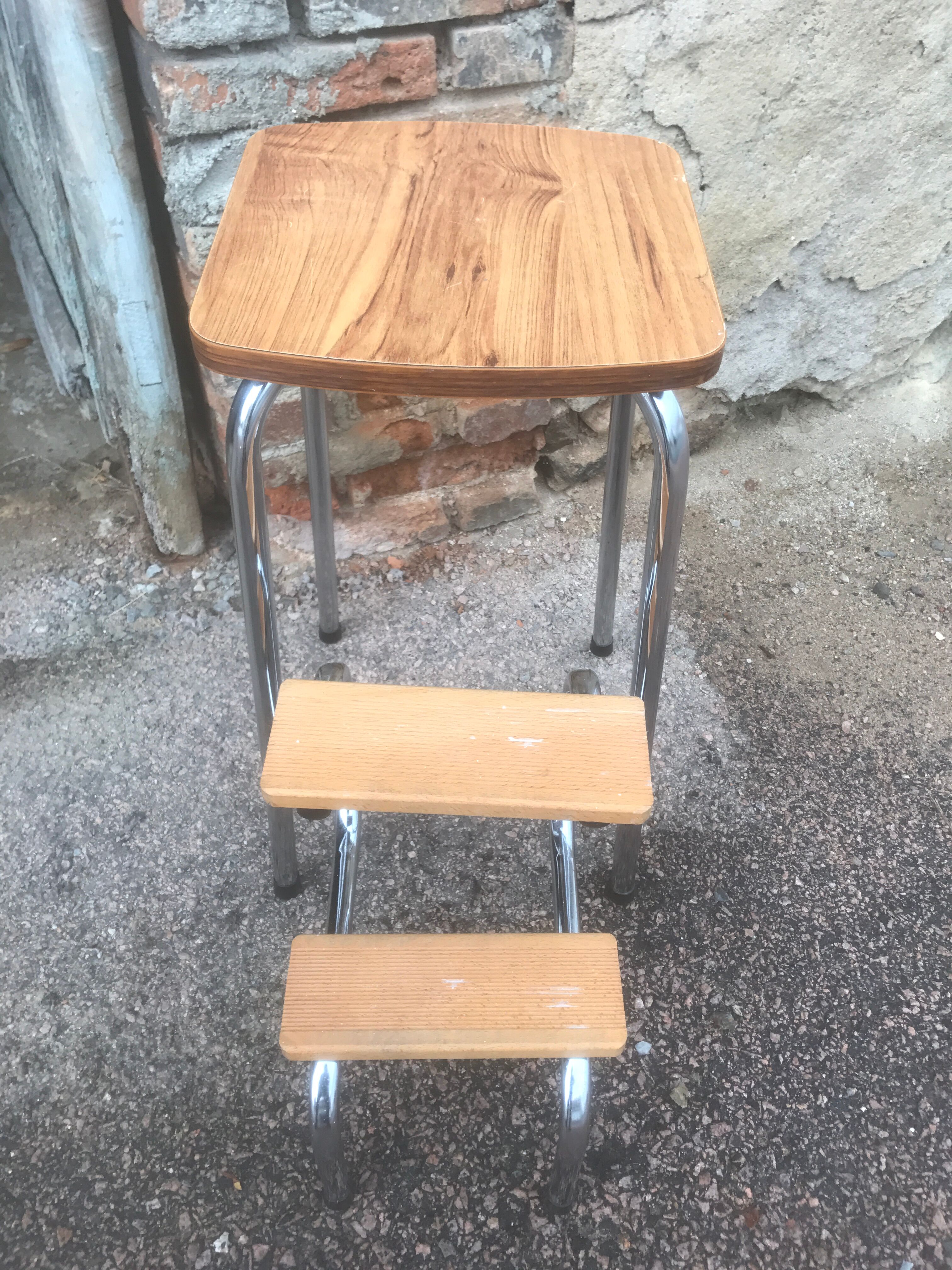 Tabouret escabeau à 3 marches