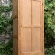 Parisian bonnet wardrobe, raw wood, 1950s