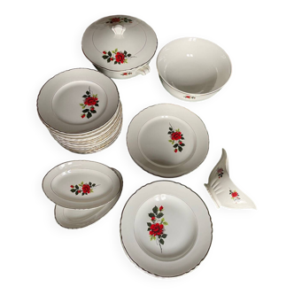 Dinnerware set “Bologna” model Moulin des loups