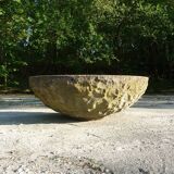 Large brutalist design garden planter bowl, germany 1960s