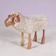 1960s sheep sculpture/stool by Peter Krafft Germany
