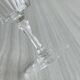4 vintage crystal liqueur glasses