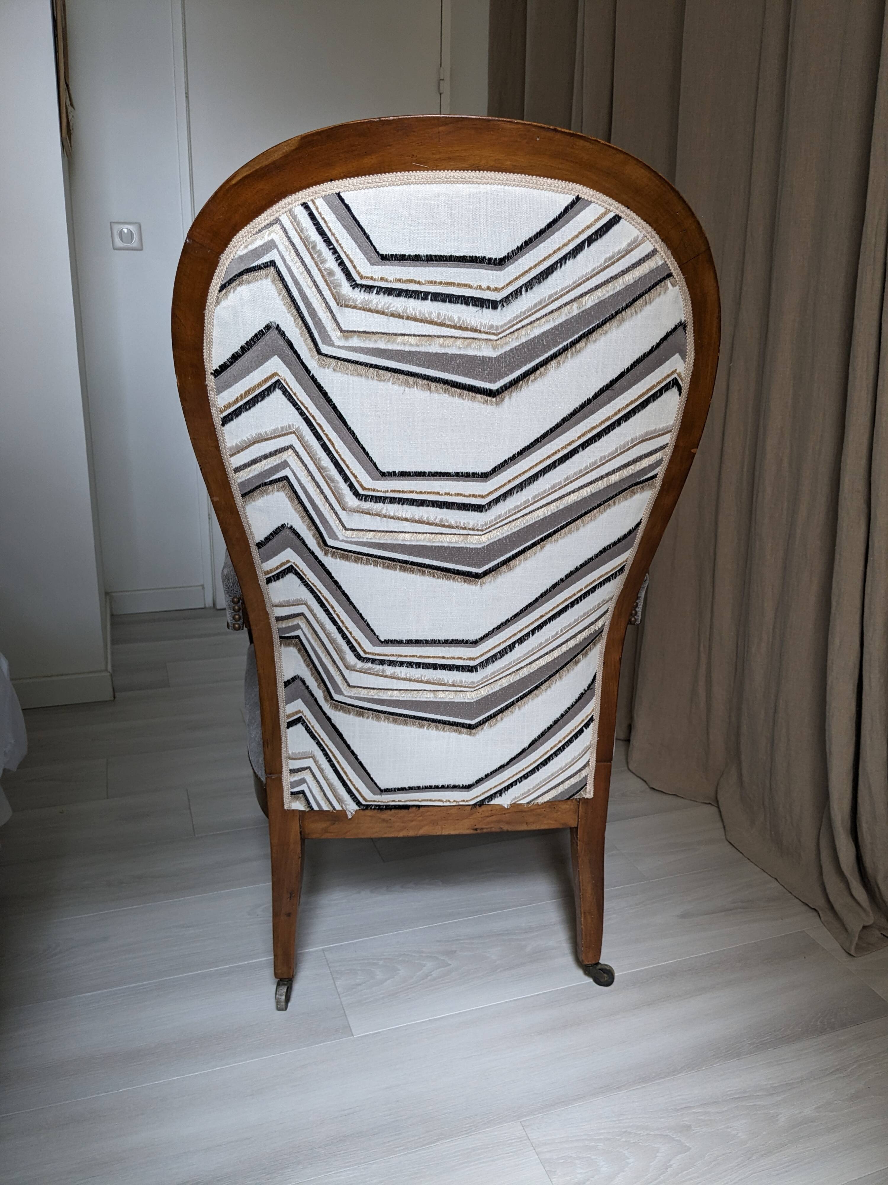 Voltaire armchair