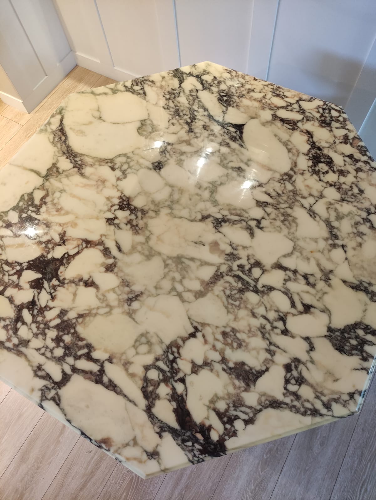 Marble dining table 70s