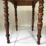 Chestnut round table