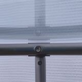 "Strind" side table glass metal Ehlen Johansson design