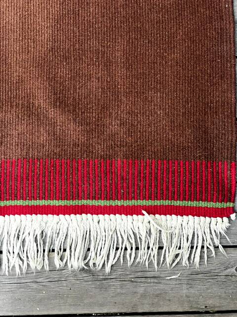 Large modern wool rug from the mid-century 1960s, Czechoslovakia, 335 × 240 cm