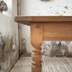 Table de ferme en merisier