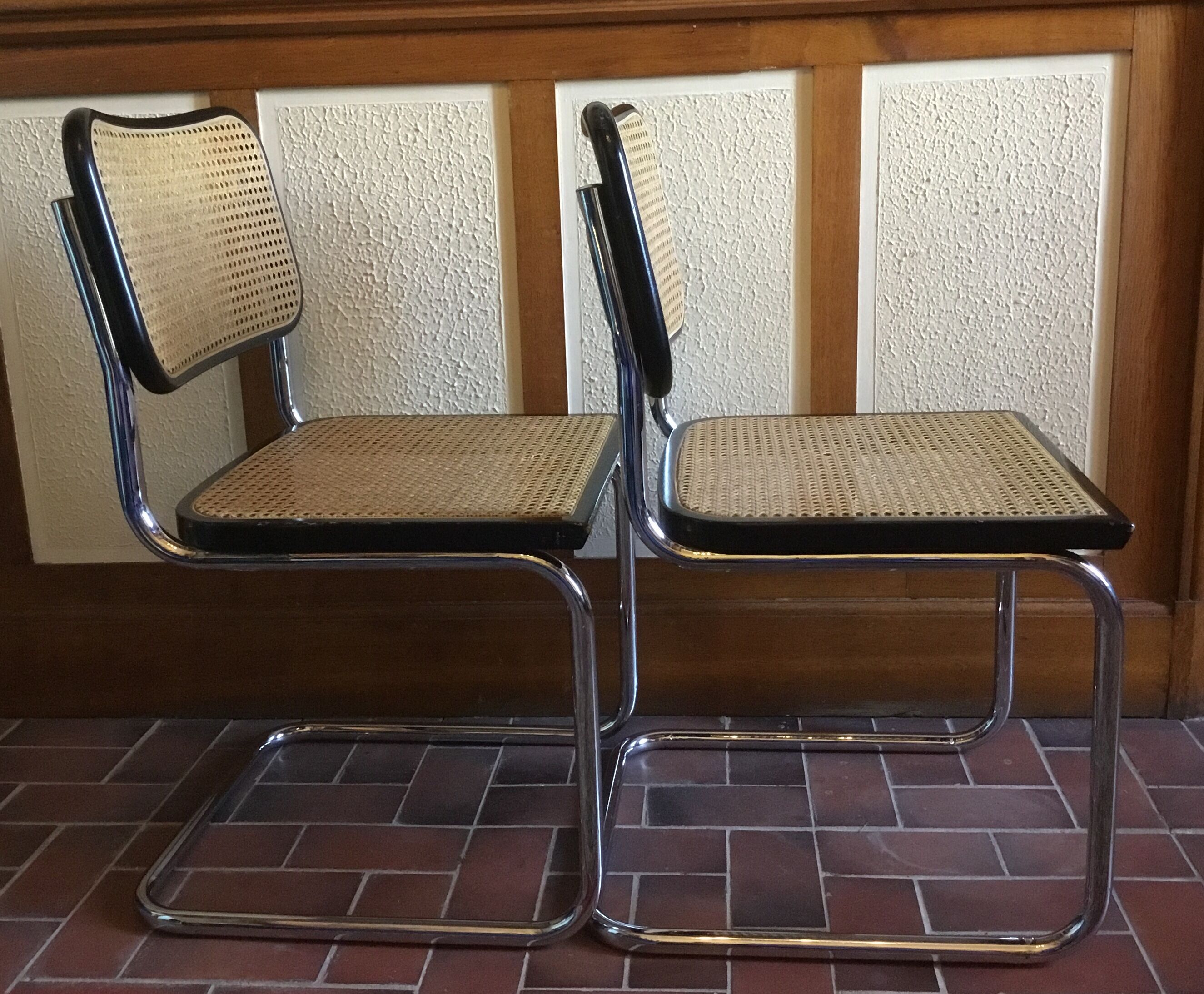 2 chairs B32 by Marcel Breuer