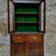 Antique china cabinet oak display cabinet English kitchen cabinet