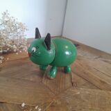 Piggy bank wood cat