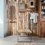 Vintage industrial coffee table (refurbished)