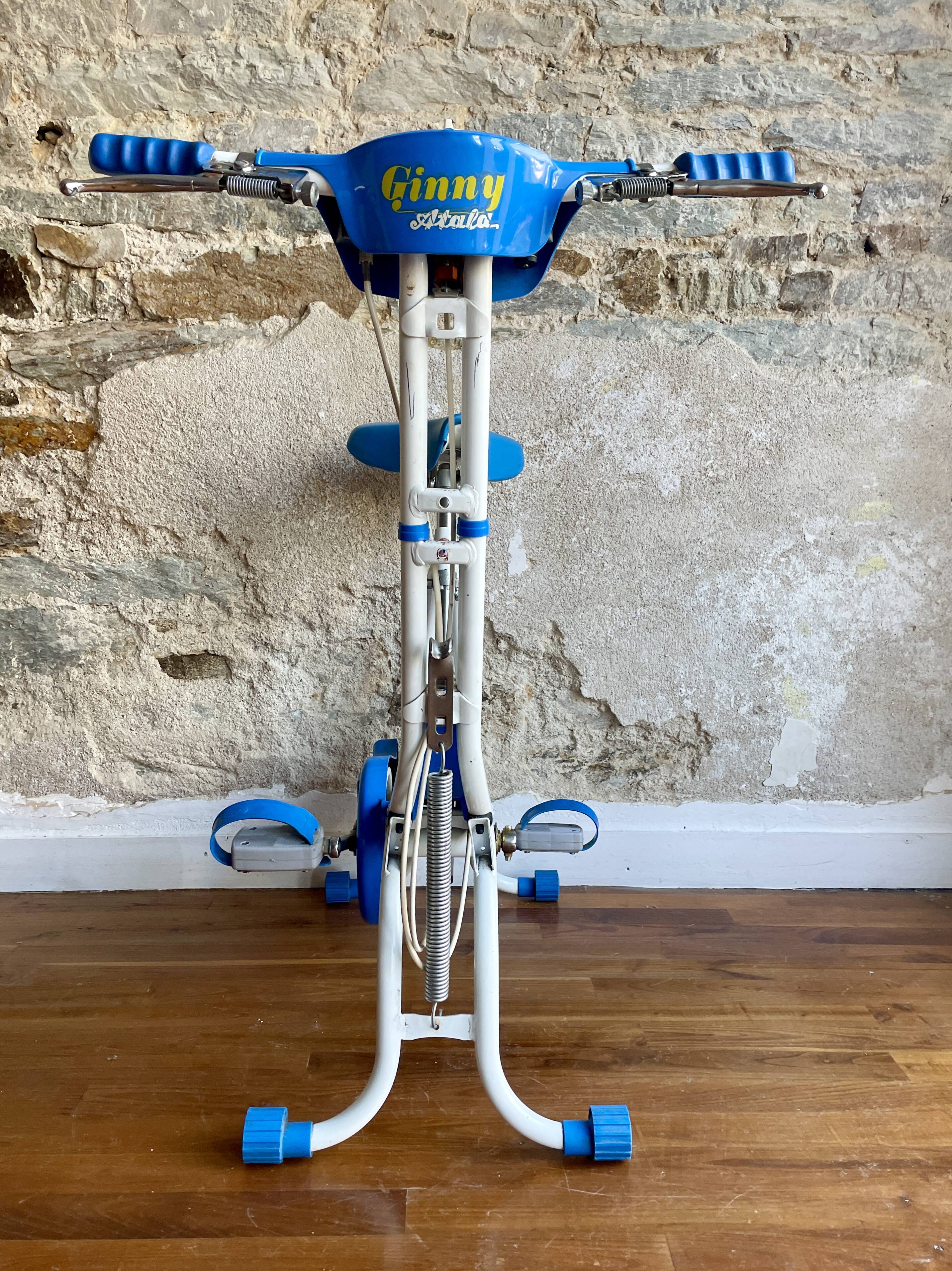 Vintage exercise bike from the 80s