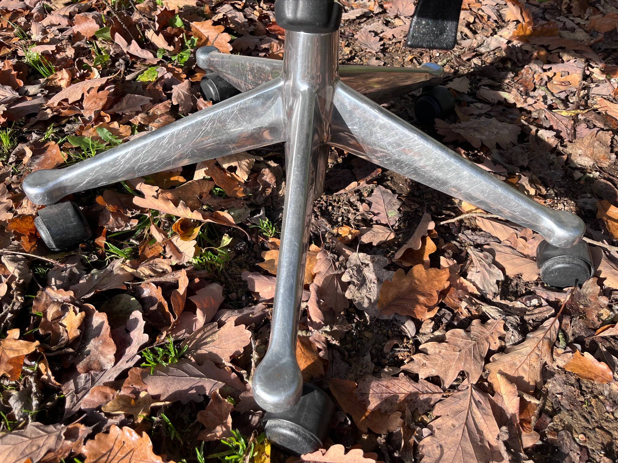 Herman Miller leather armchair