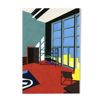The living room
