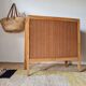 Commode vintage en bois clair à 3 tiroirs – Années 50 / 60
