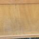 Vintage chest of drawers from the 50s in solid oak legs compass 4 drawers