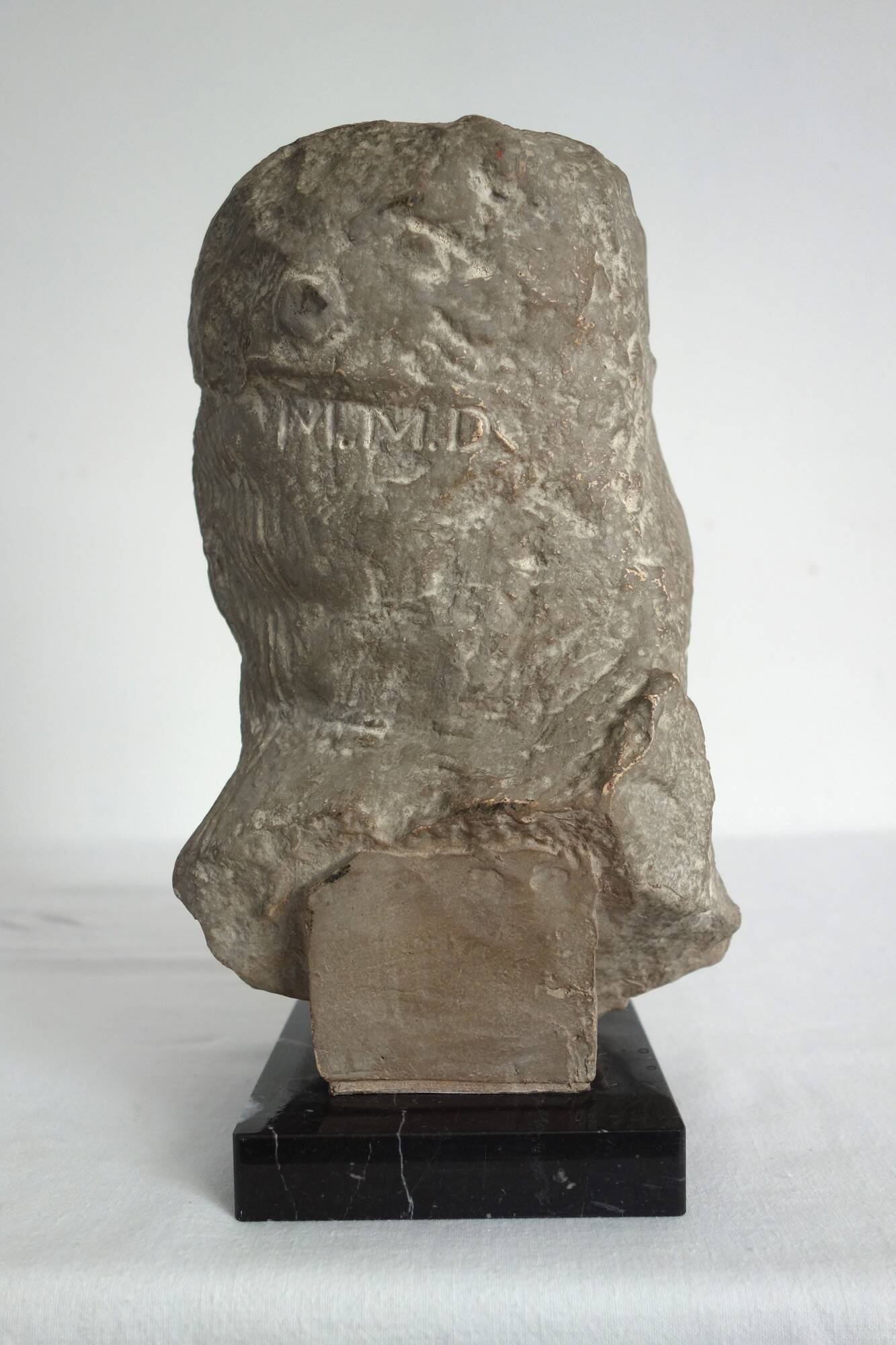 Tête Assyrienne Musée du Louvre Vers 1950