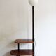 1950s Modernist Floor Lamp with Shelves