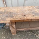 Antique carpentry workbench
