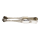 Silver ice tongs