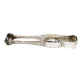 Silver ice tongs