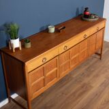 Retro teak 1960s nathan squares mid century sideboard