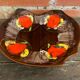 Old Plate VERCOR Polychrome Art Ceramic 1960s Vintage #D857