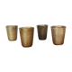 4 verres en grès - Manufacture Digoin