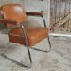 Vintage chair office chair armchair mocha brown