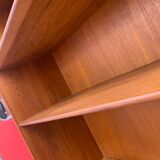 Scandinavian vintage teak bookcase Borge Mogensen 1960 Soborg Mobler