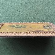 Reproduction Braun & Cie, Saint Francis of Assisi, carved wooden frame