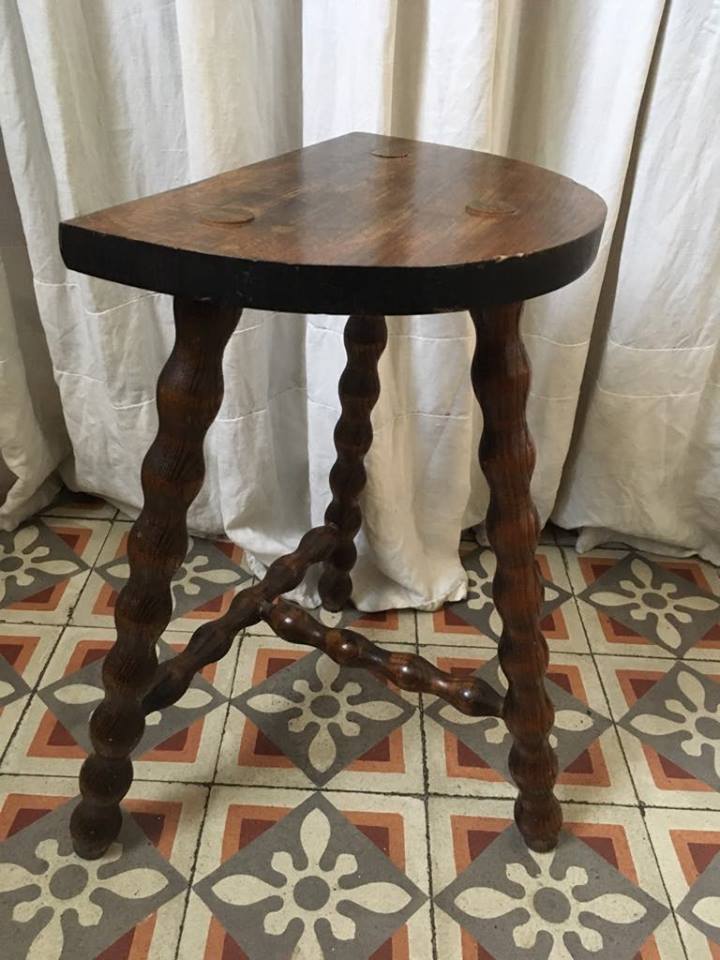 Tripod stool from the 1950s