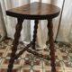 Tripod stool from the 1950s