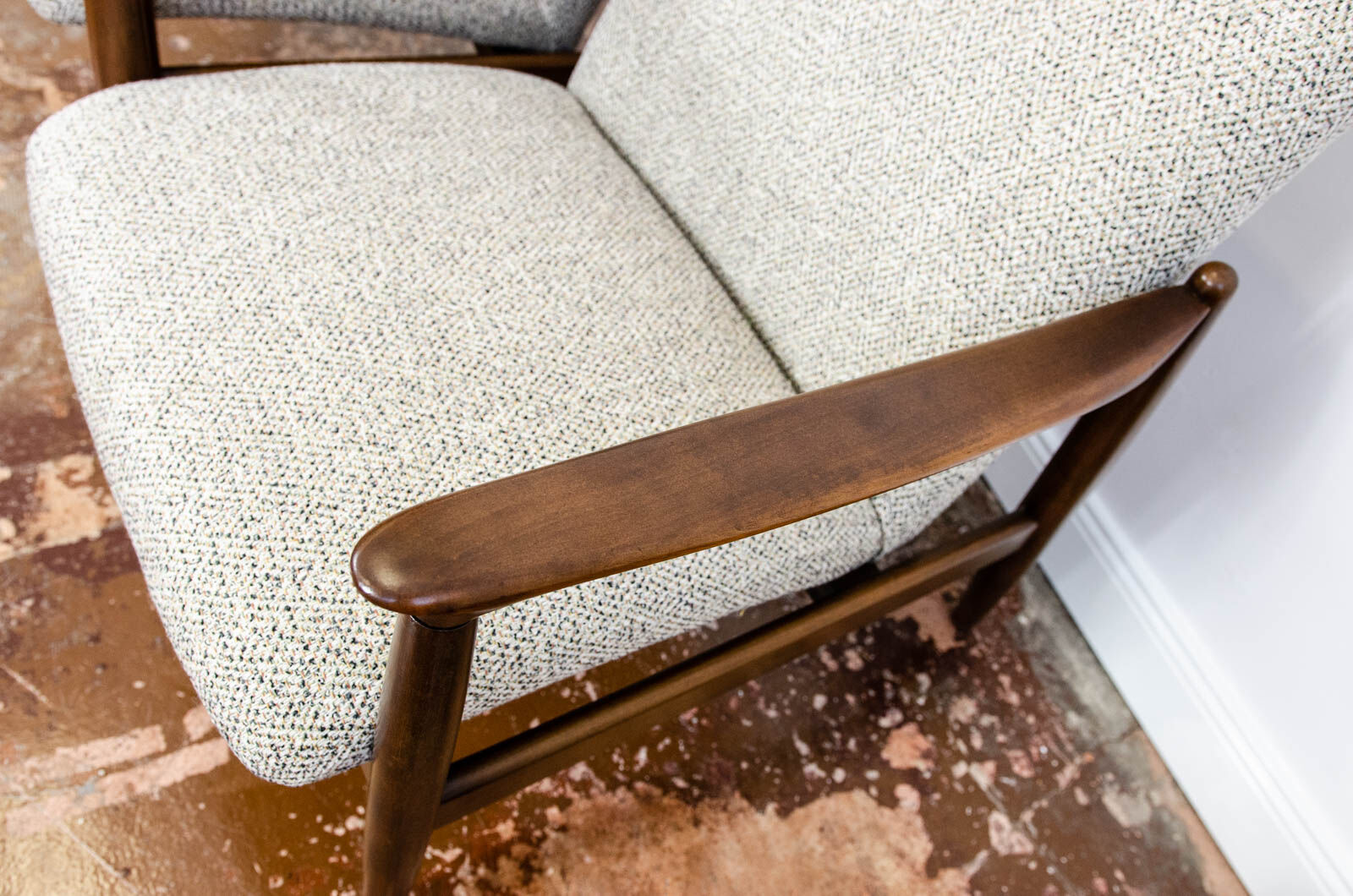 Pair Of GFM-64 Armchairs By Edmund Homa