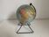 Vintage 1960 terrestrial globe glass world map Perrina - 24 cm