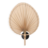Natural palm wall light 44 x 33cm