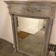 Trumeau ancien fin XIXè, grey wood, Shabby chic style 109x142cm