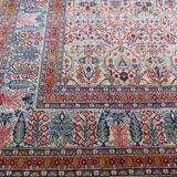 Tefzet oriental rug knotted hand wool on wool