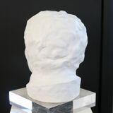 Plaster head, 70s