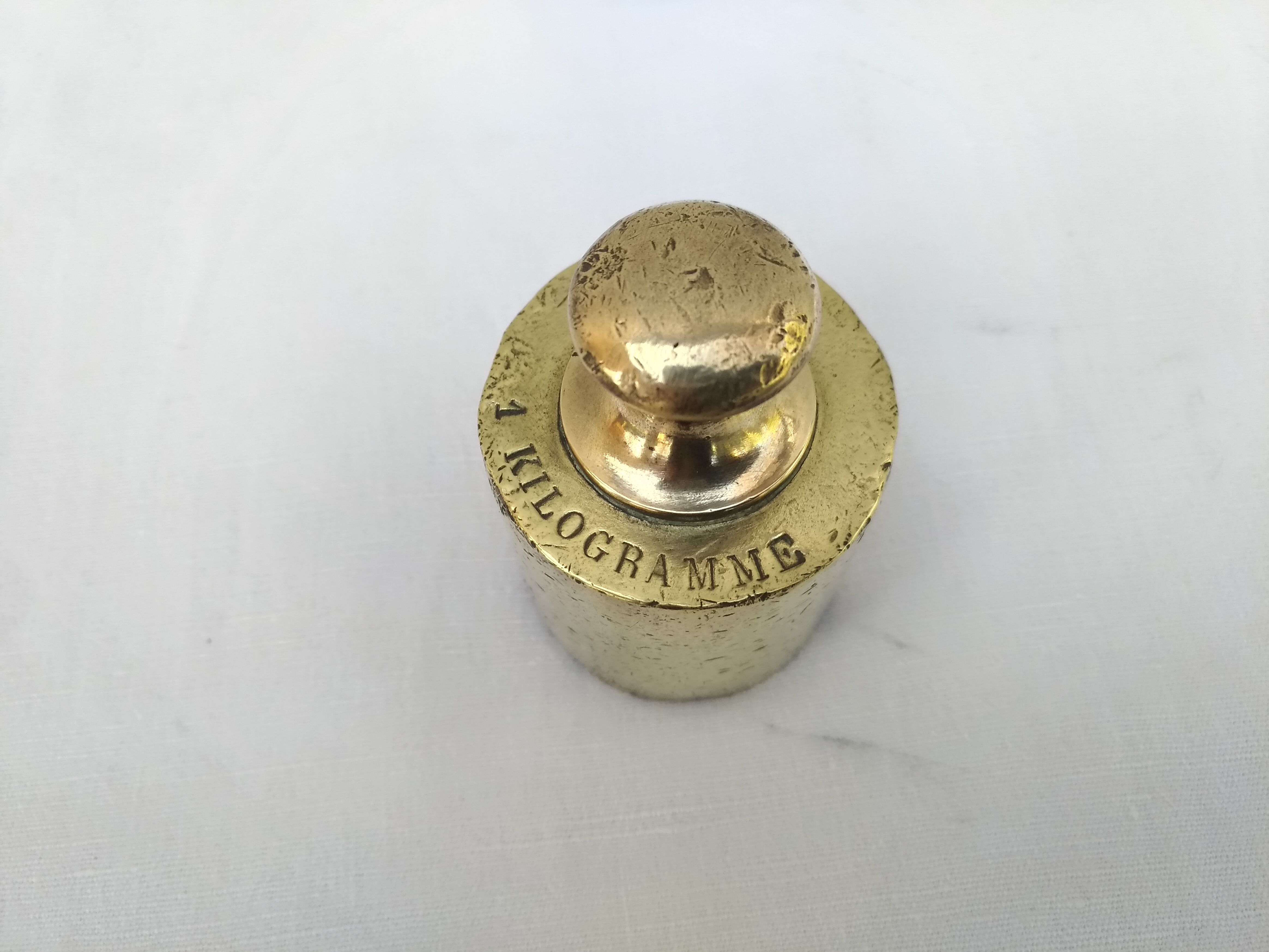 1 kg brass scale weight