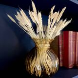 Vase en verre taillé