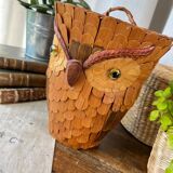 Vintage “owl” basket