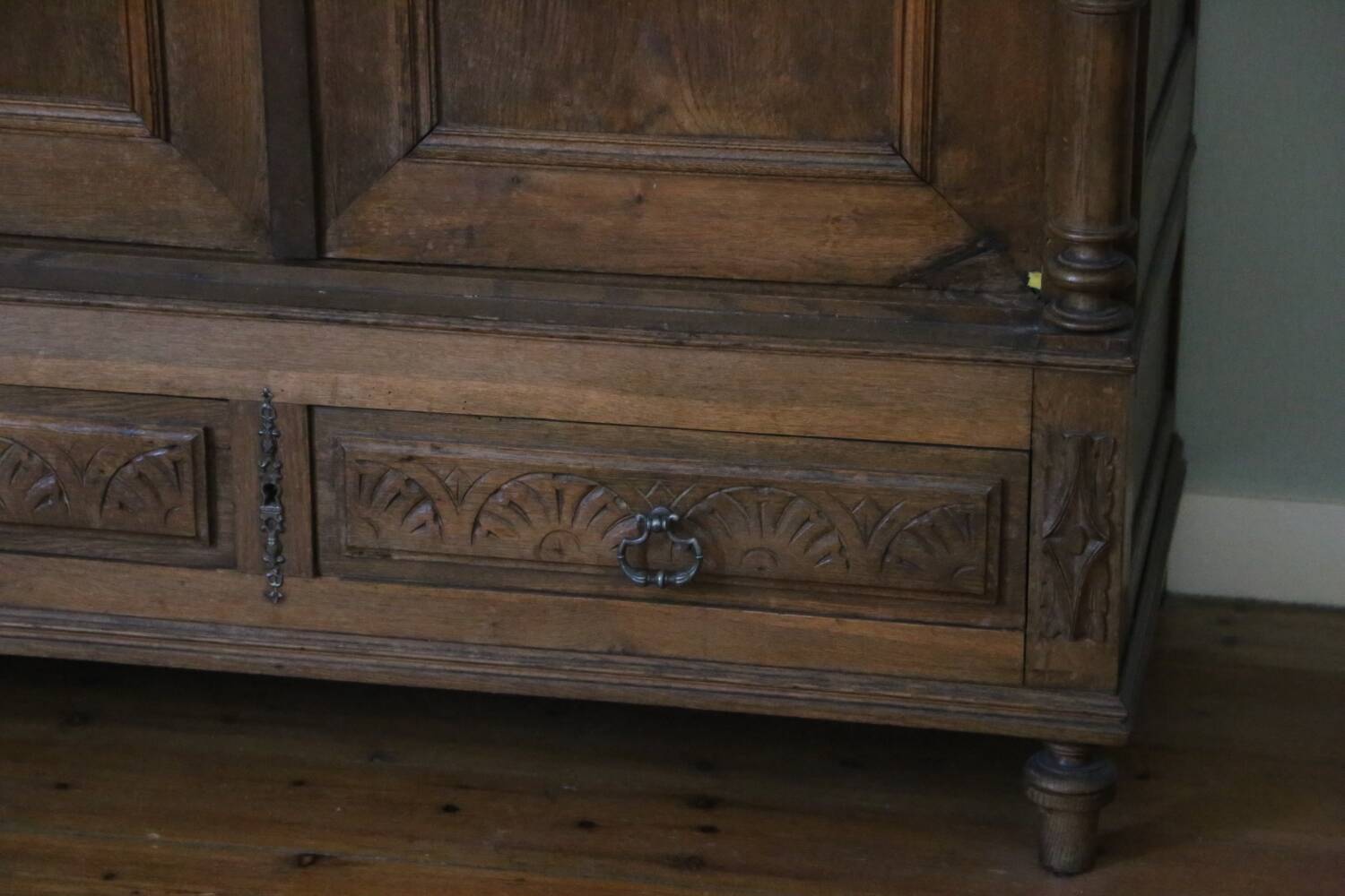 Large linen wardrobe