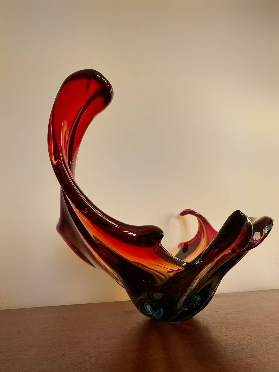 Murano glass cup from the 60s