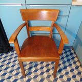 Antique wooden office chair