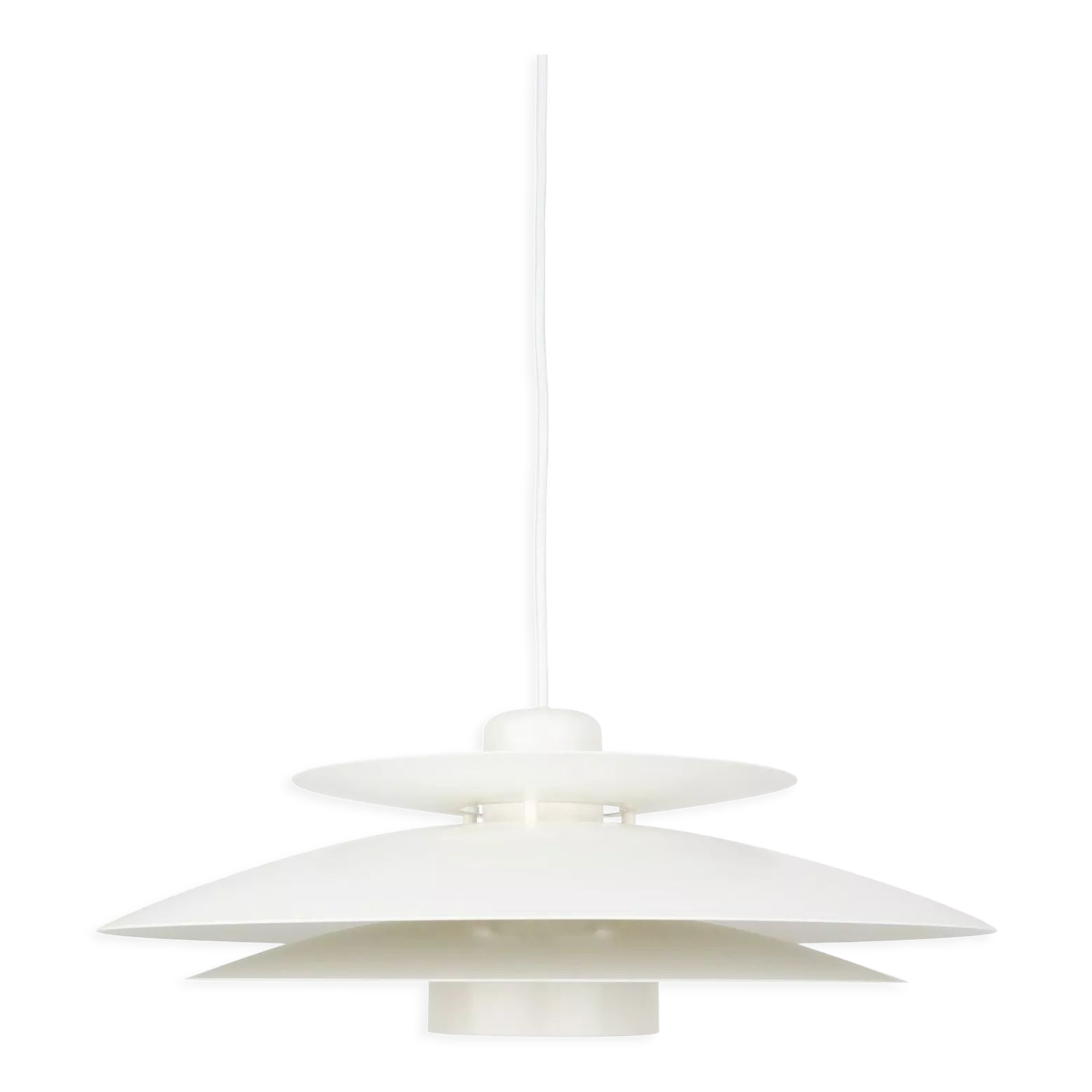 Danish vintage pendant light by E.S. Horn 1980s