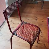 Chair "vintage industrial bistro" René Malaval