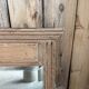 Antique trumeau mirror in oak (renovated)