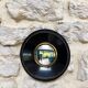 Pair of witch mirrors Napoleon III, 12cm, antique glass, curiosity, antique, black